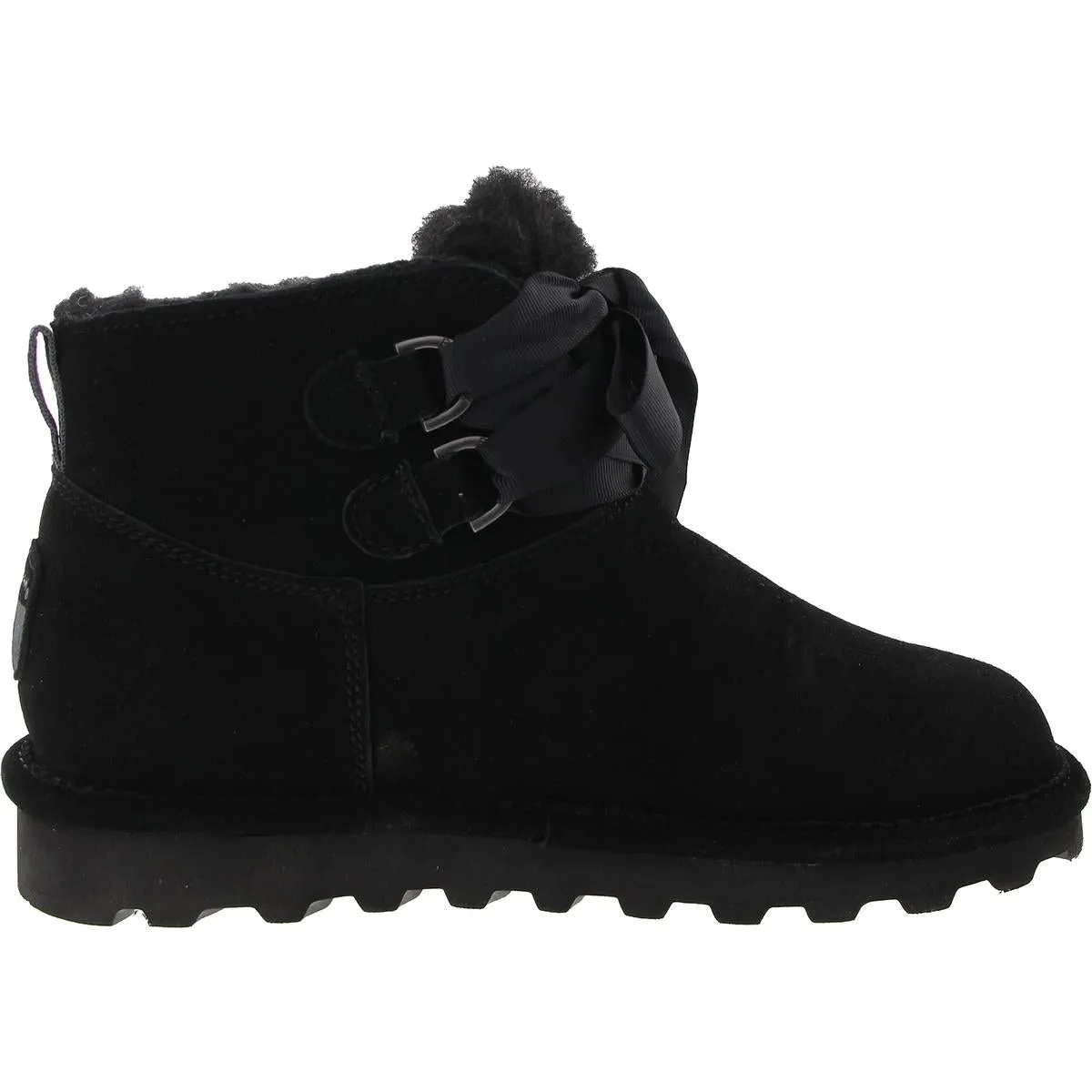2946W Womens Logo Leather Ankle Boots