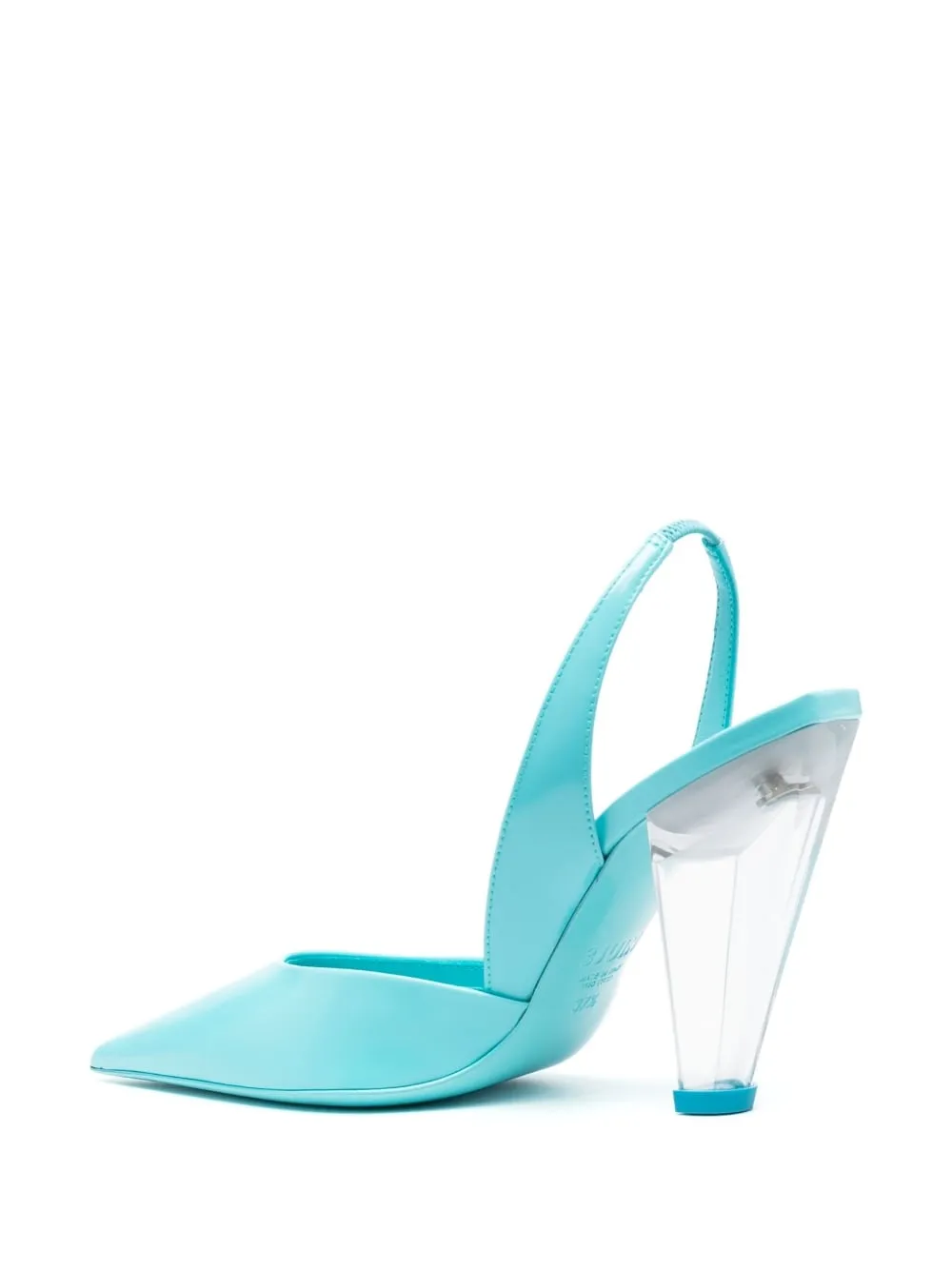 3Juin Women's With Heel Clear blue