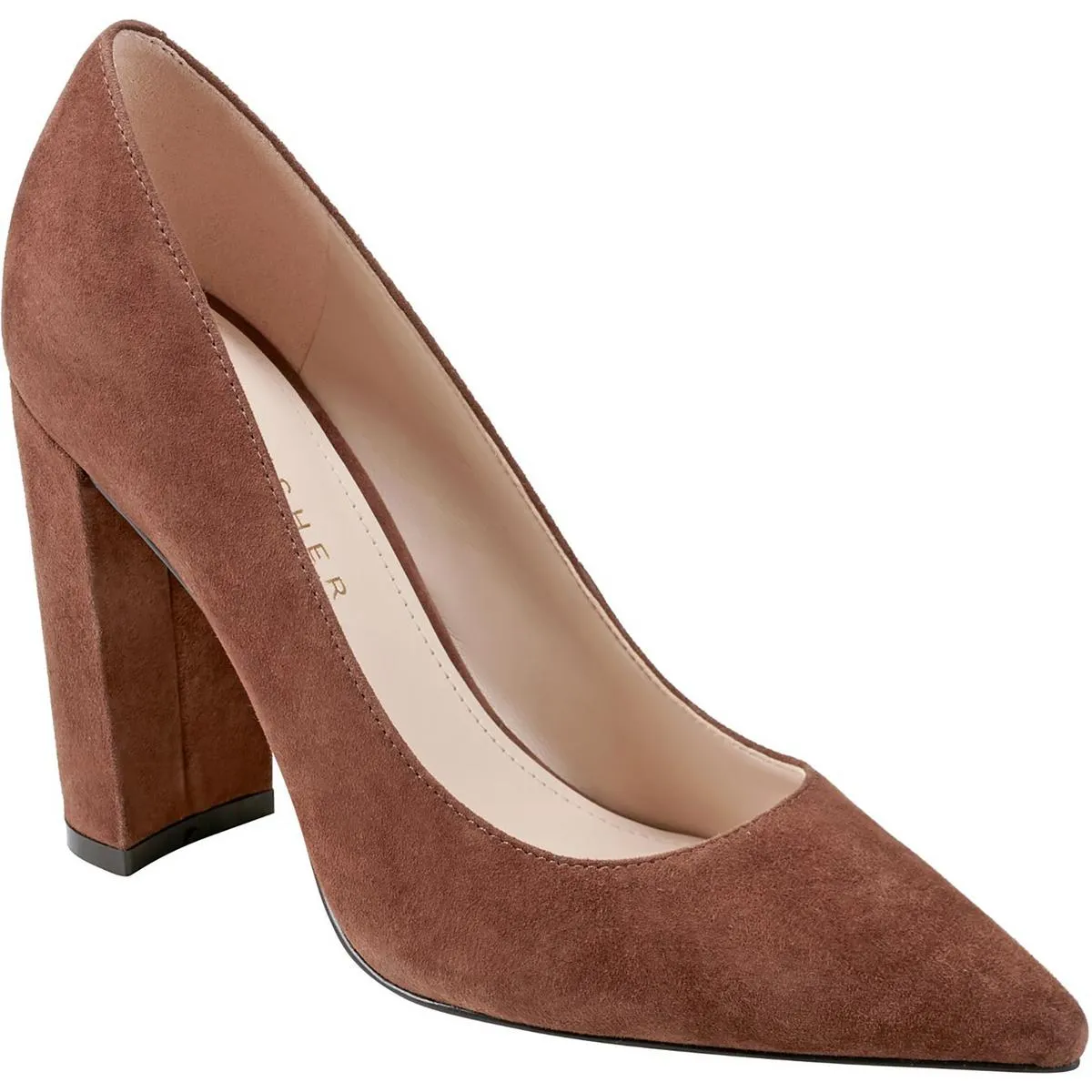 Abilene Womens Closed Toe Pointed Toe Loafer Heels