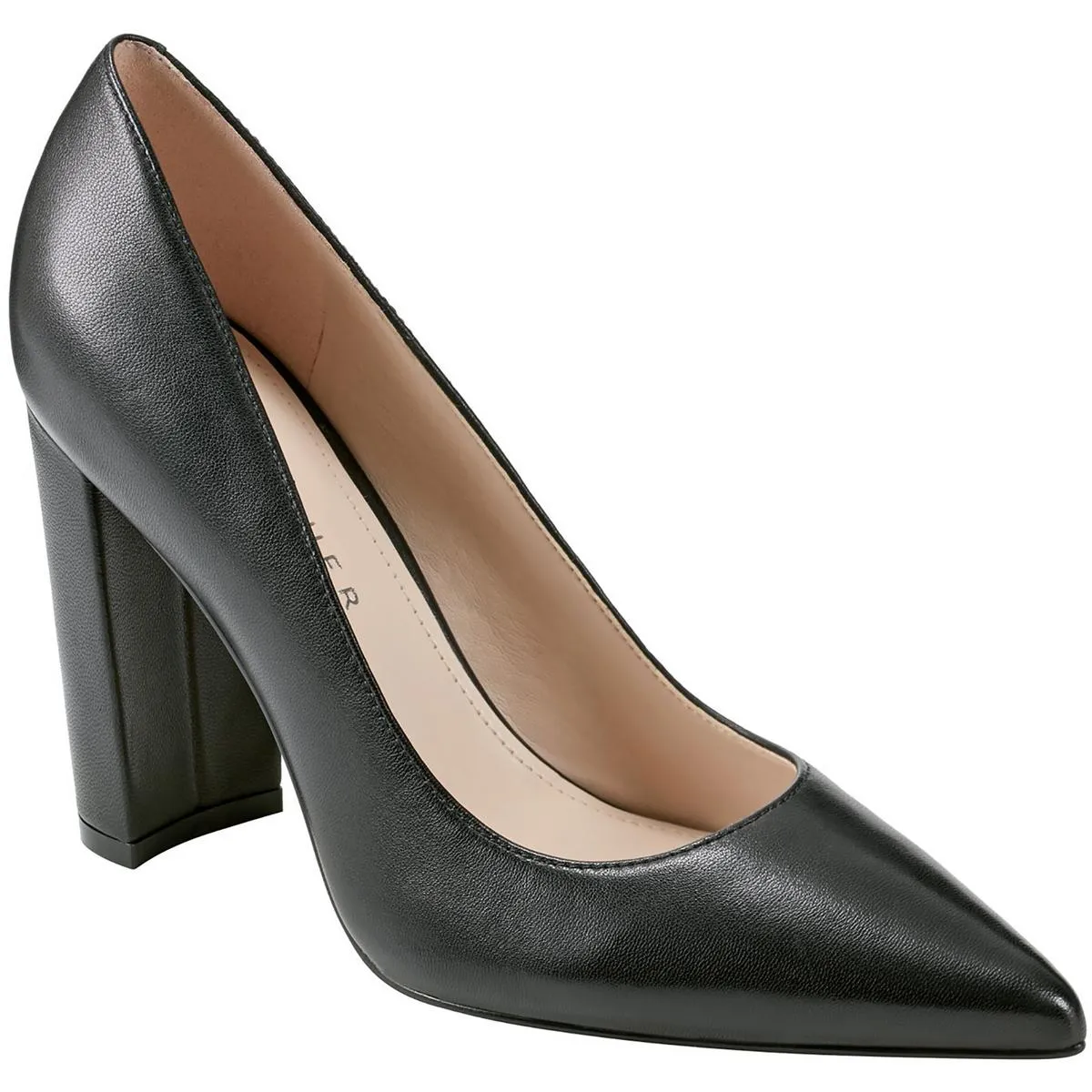 Abilene Womens Closed Toe Pointed Toe Loafer Heels