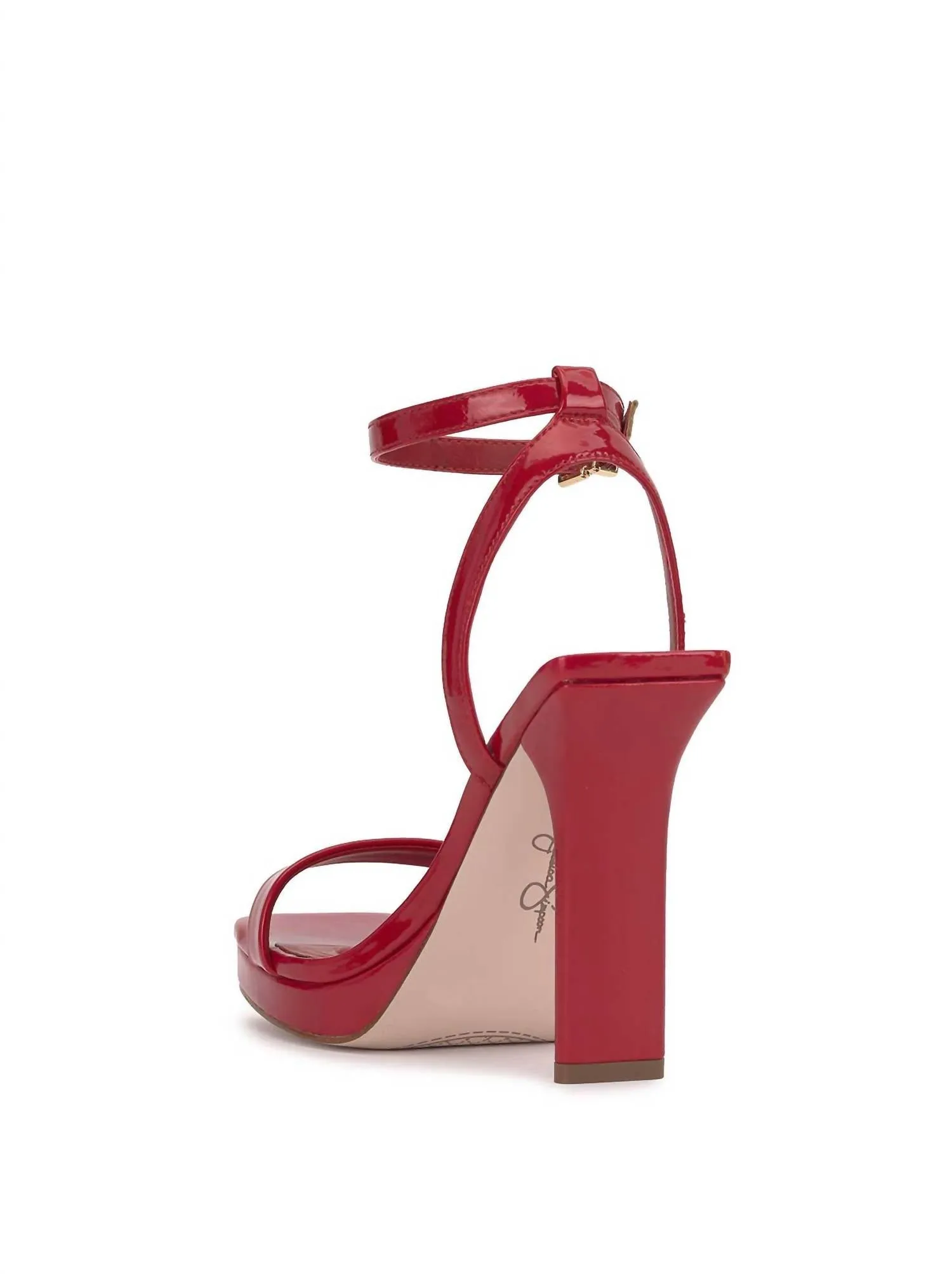 Adonia High Heel In Red Muse