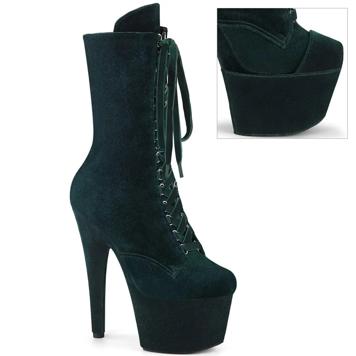 ADORE-1045VEL Emerald Green Velvet/Emerald Green Velvet