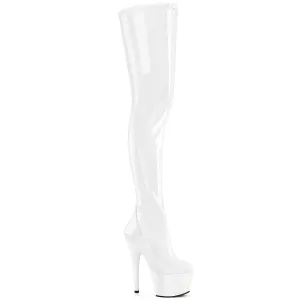 ADORE-4000 White Stretch Patent/White