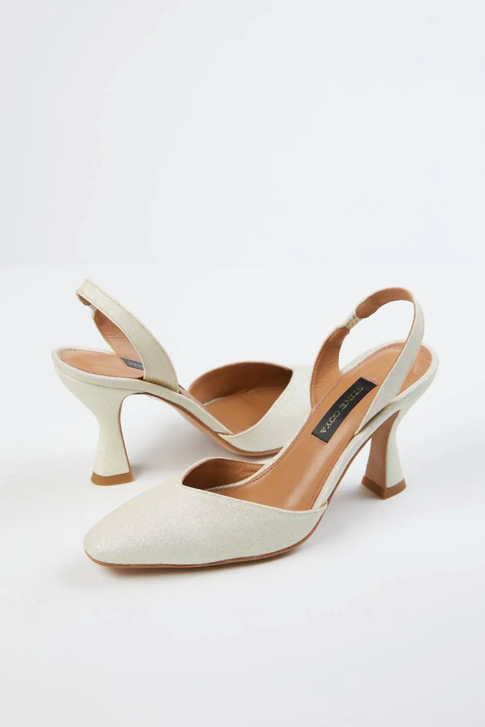 Agatha Heels In Champagne