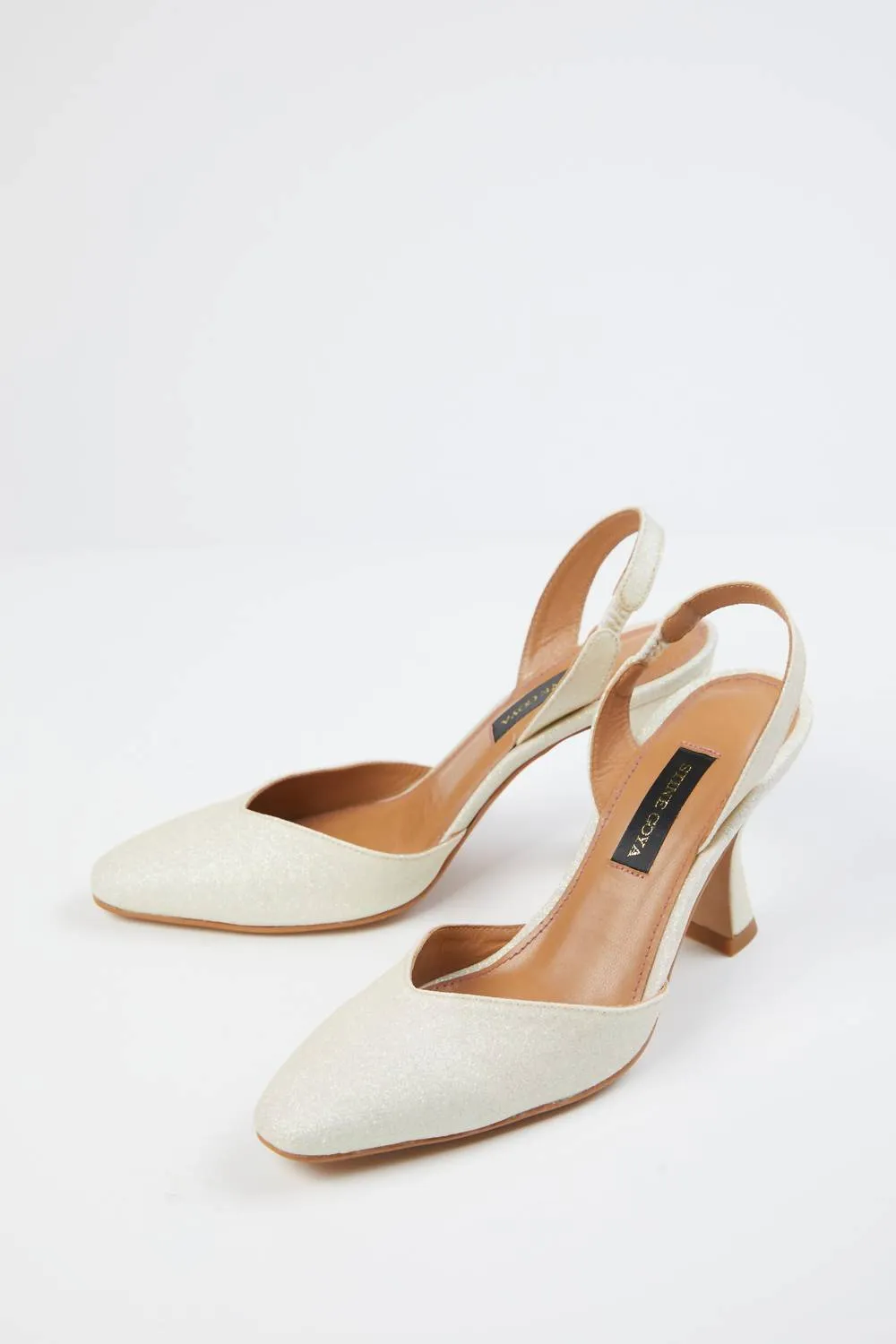 Agatha Heels In Champagne