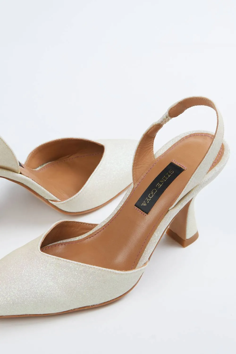 Agatha Heels In Champagne