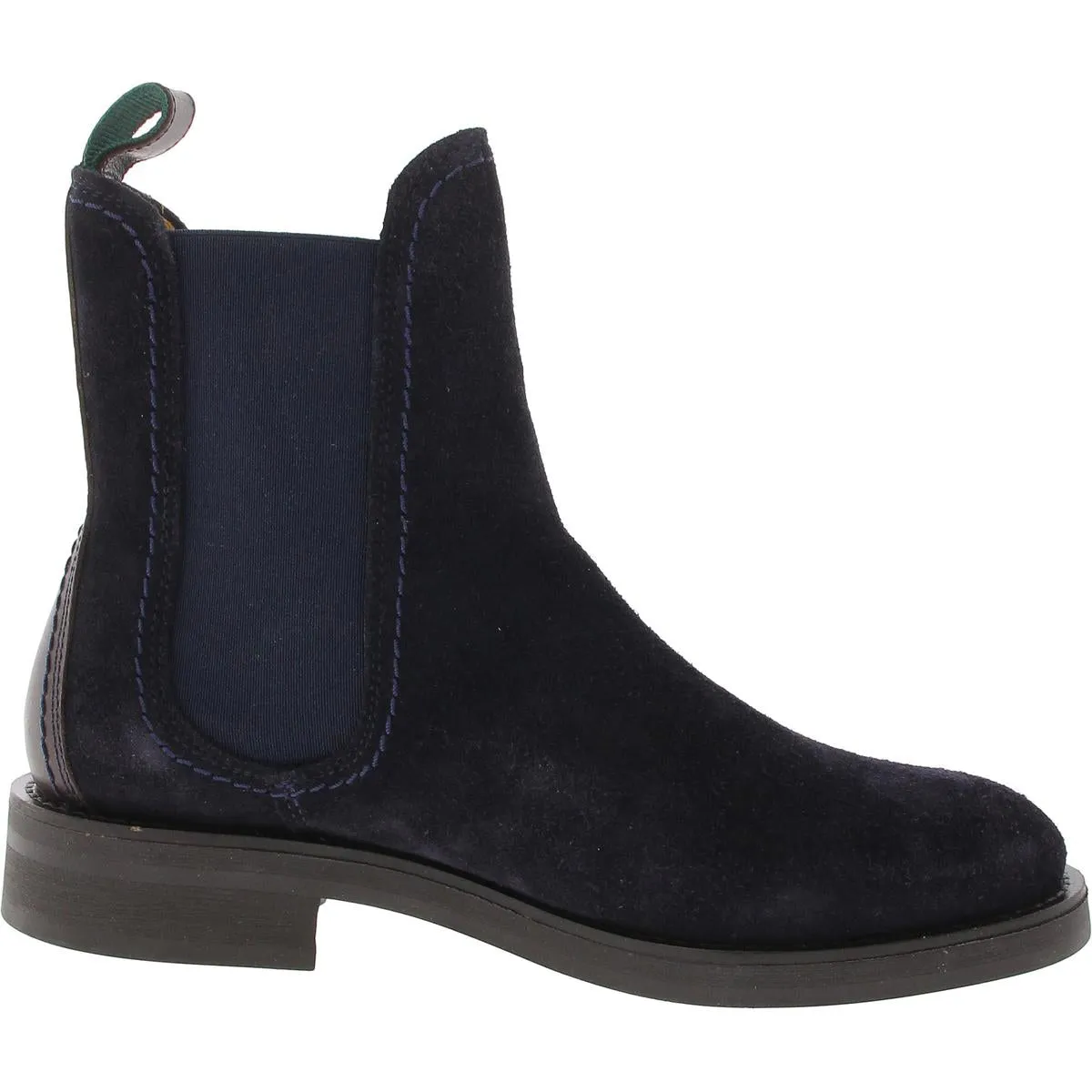 Aimlee Womens Solid Suede Booties