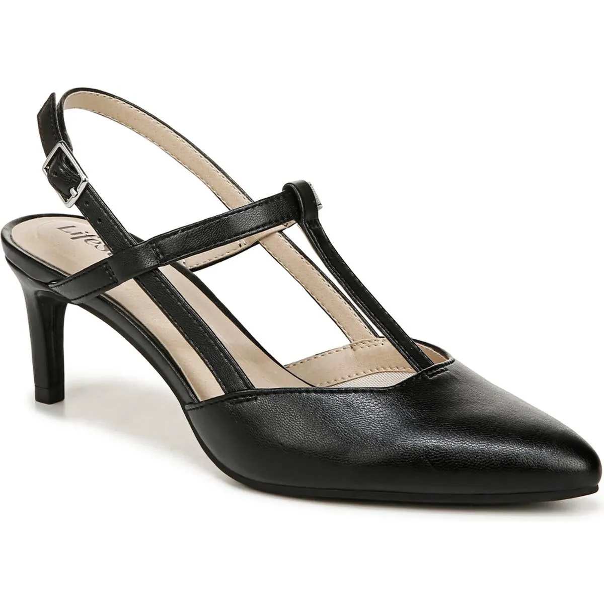 Aire Womens Pointed Toe Heels Kitten Heels