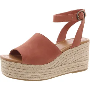 AKALASKIE Womens Adjustable Manmade Wedge Heels