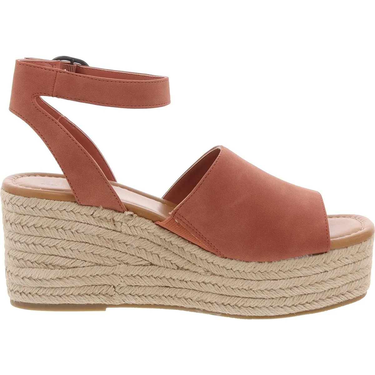 AKALASKIE Womens Adjustable Manmade Wedge Heels