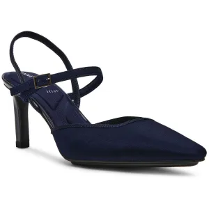 AKROSEDALE Womens Solid Man Made Pumps