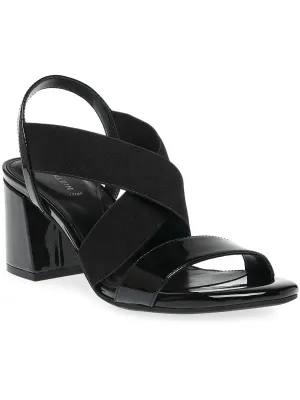 Akryles Womens Block Heel Round toe Slingback Heels