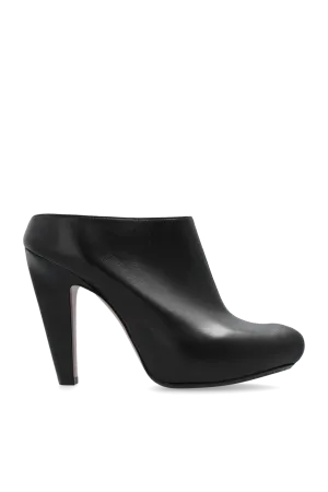 Alexander Mcqueen Leather High-Heeled Shoes
