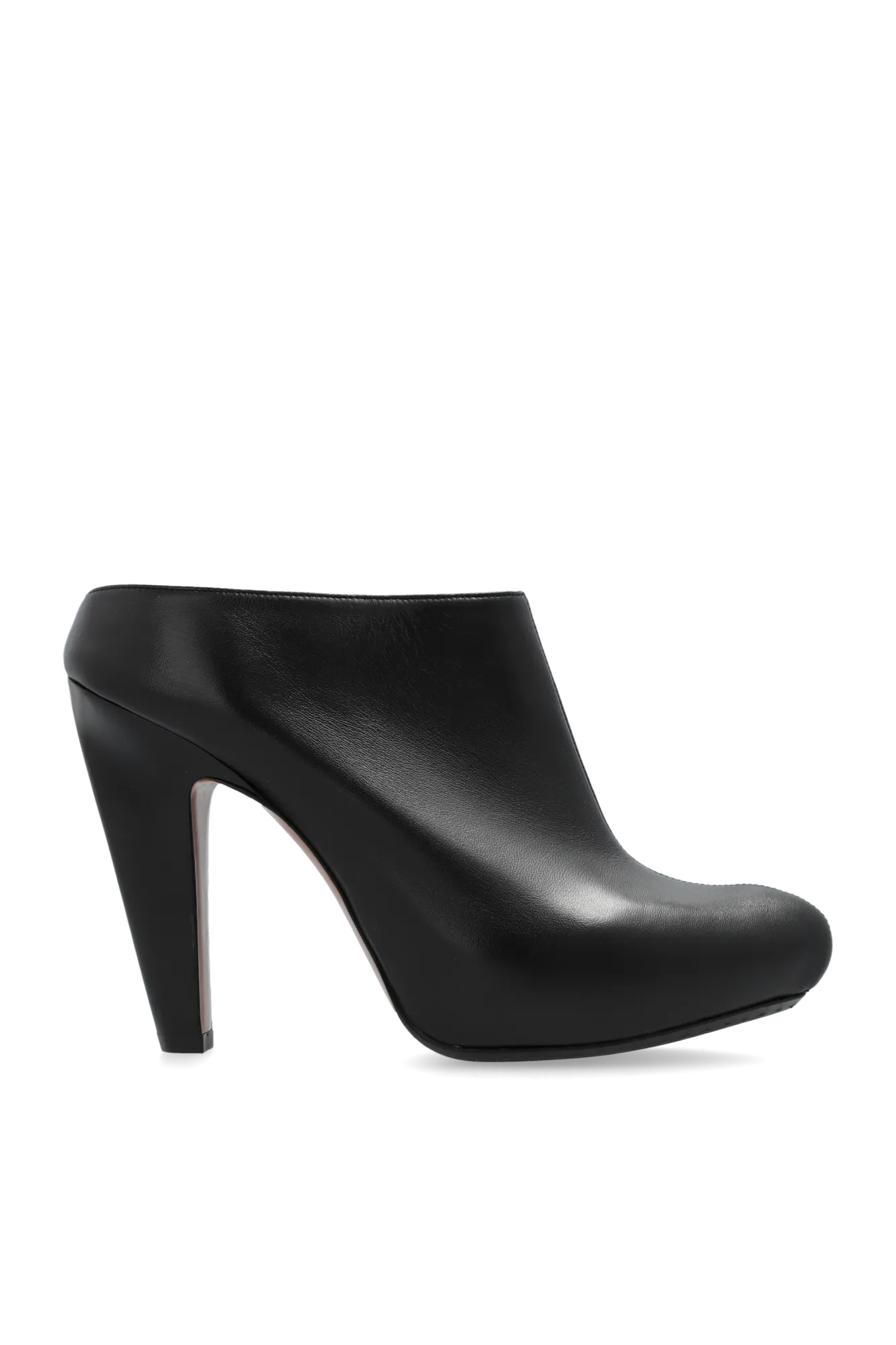 Alexander Mcqueen Leather High-Heeled Shoes