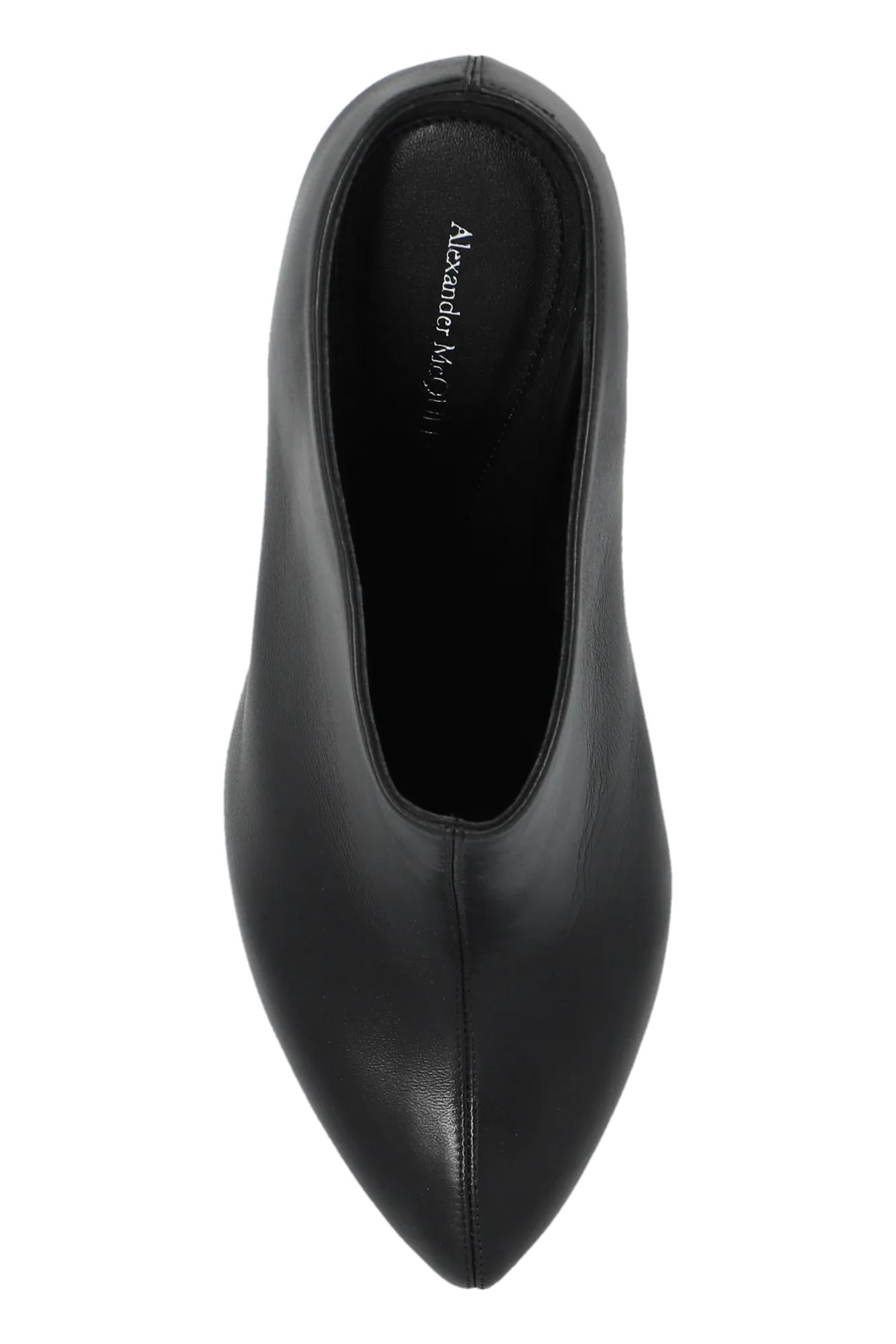 Alexander Mcqueen Leather High-Heeled Shoes