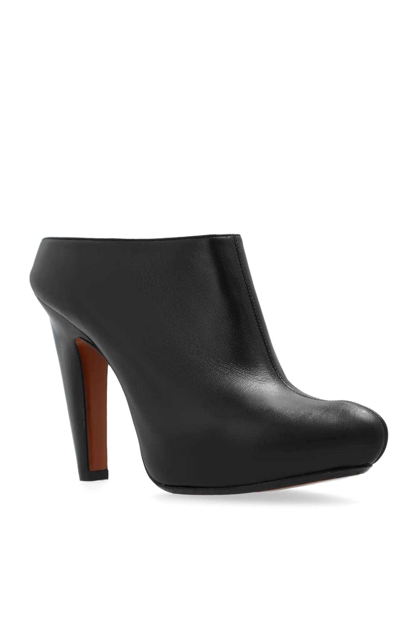Alexander Mcqueen Leather High-Heeled Shoes