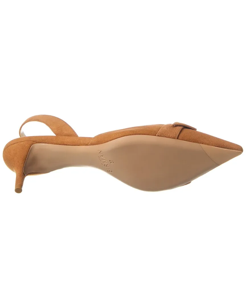Alexandre Birman Clarita 50 Suede Slingback Pump