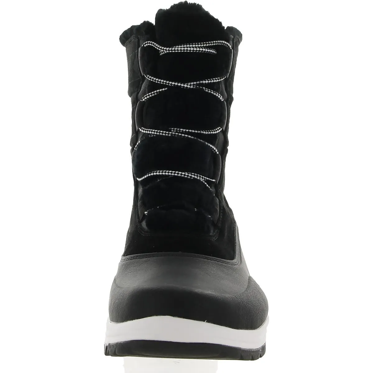 All Access Womens Leather Lace Up Winter & Snow Boots