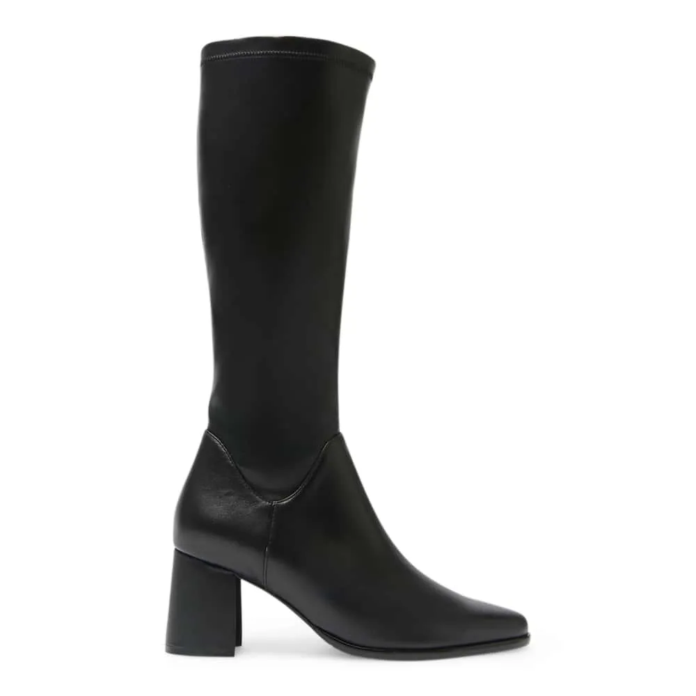 Altona Boot in Black Leather