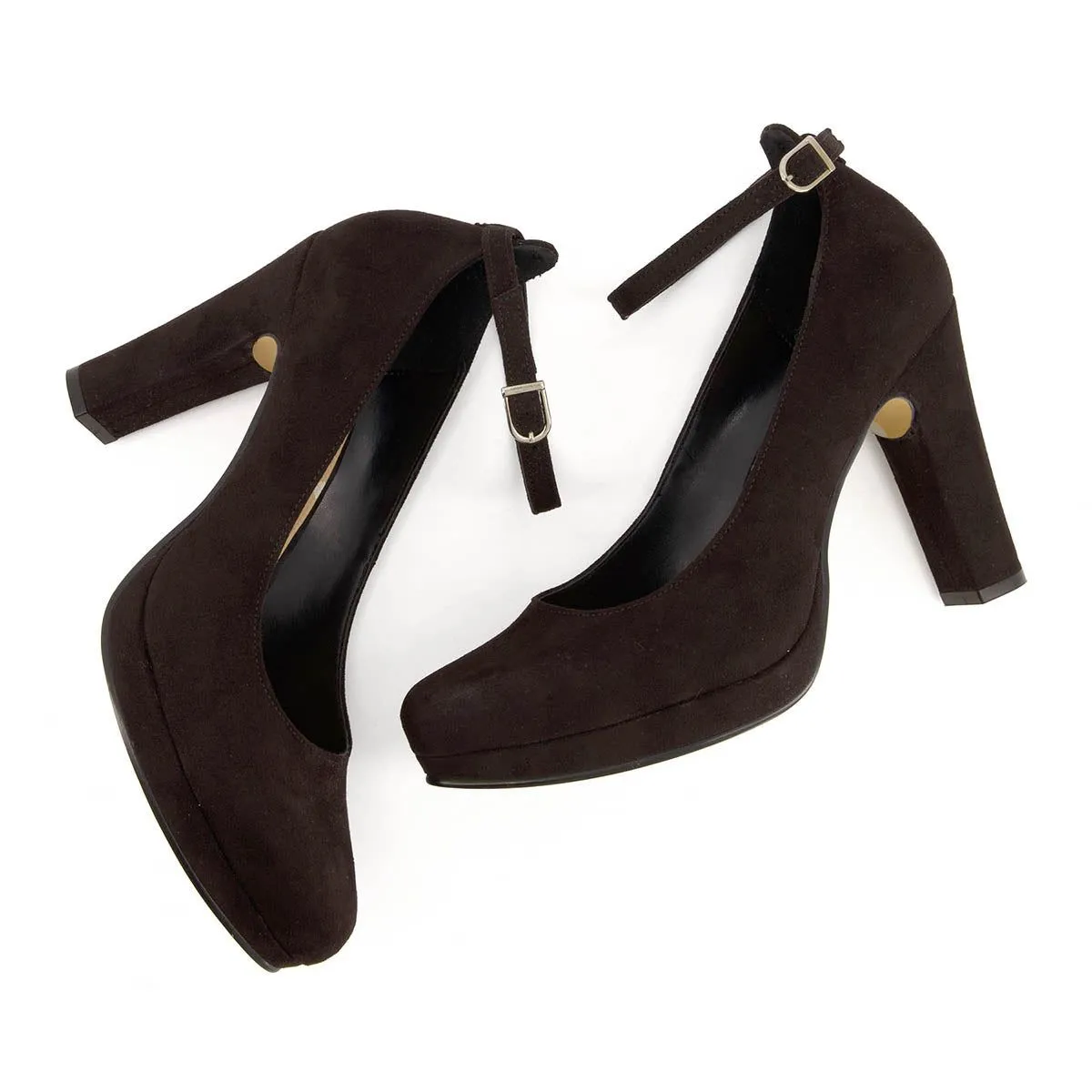 Andrea High Heels Ankle Strap Pumps