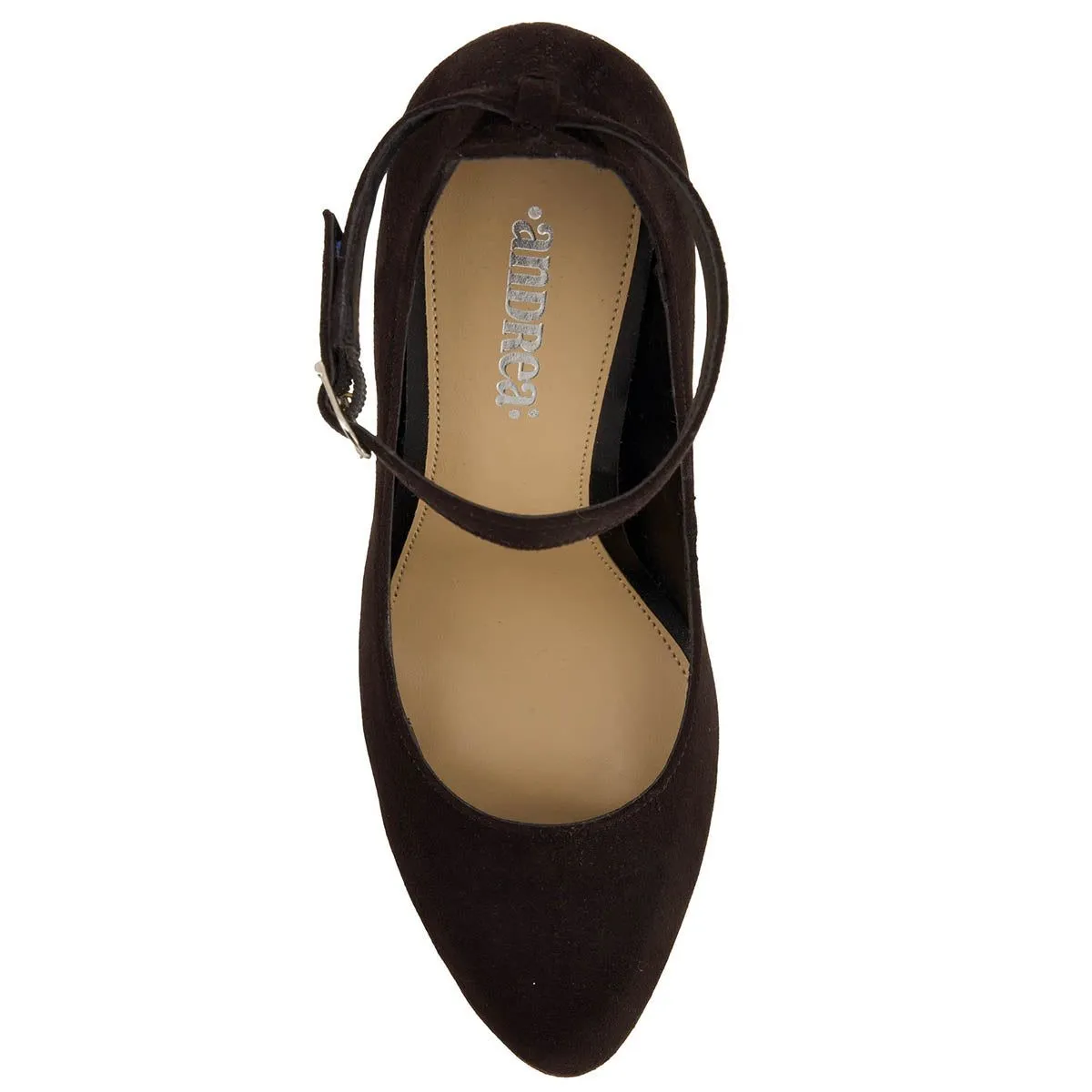 Andrea High Heels Ankle Strap Pumps