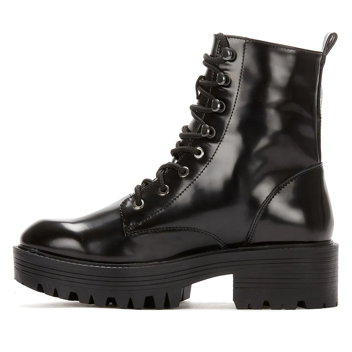 Andrea Patent Combat Boots