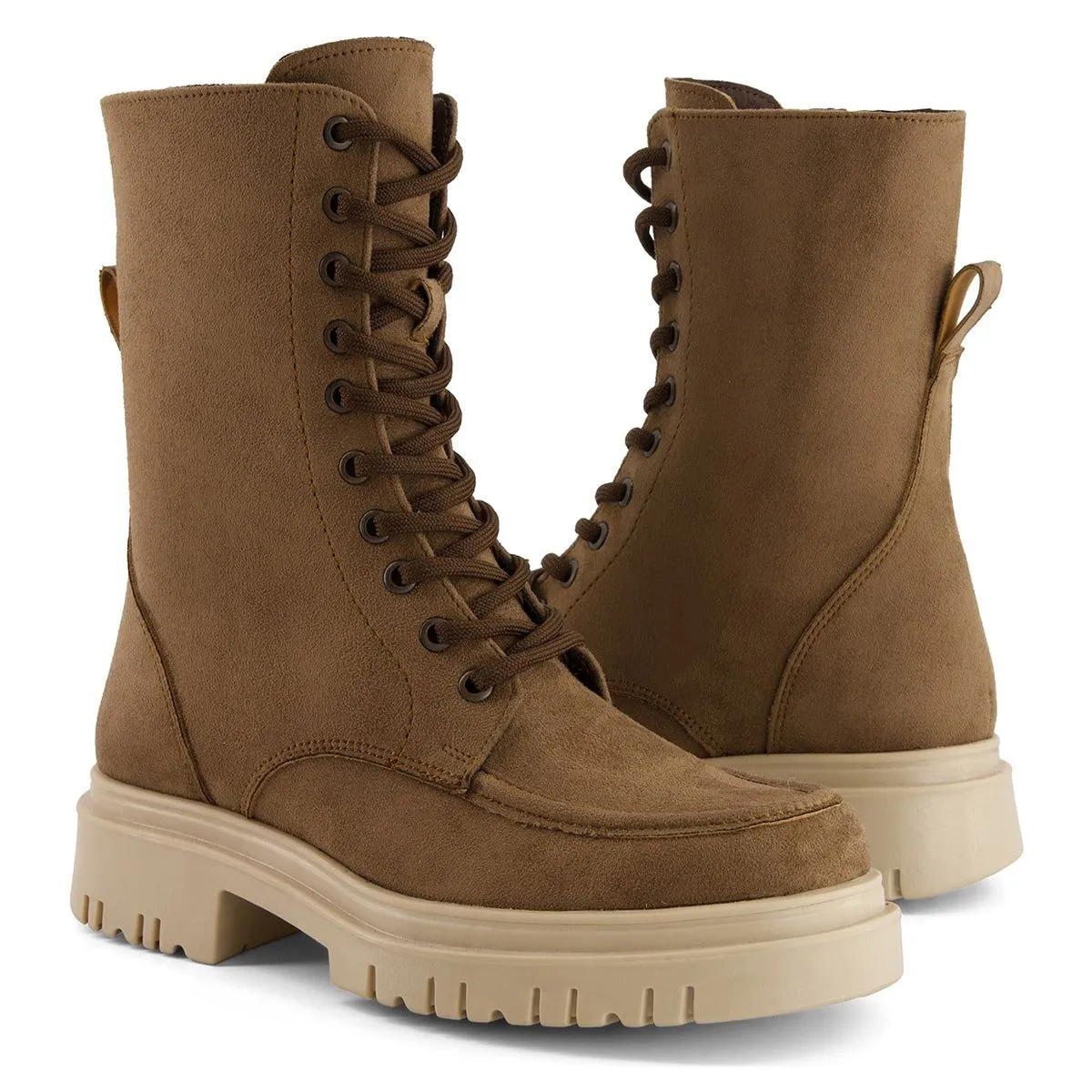 Andrea Tall Combat Boots