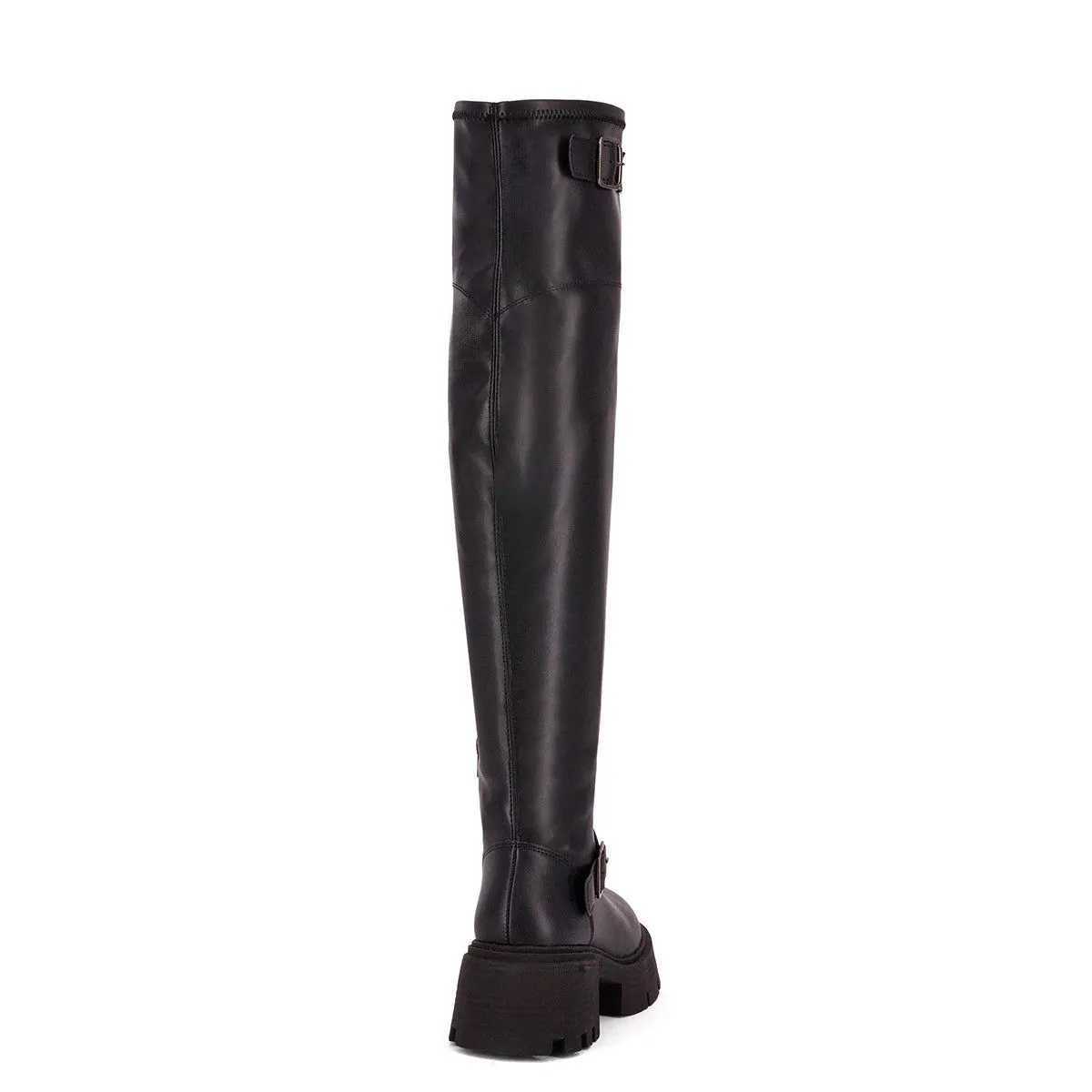 Andrea Women's Knee High Combat Boots