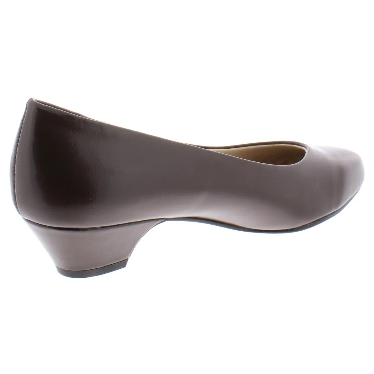 Angel II Womens Block Heel Round Toe Pumps