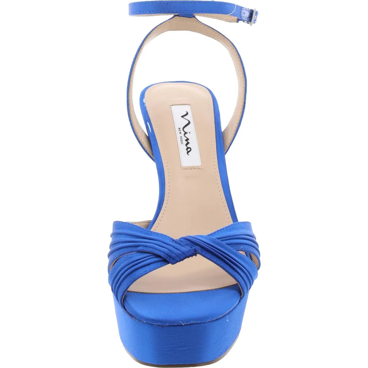 AngieYS Womens Slip On Ankle Strap Pumps