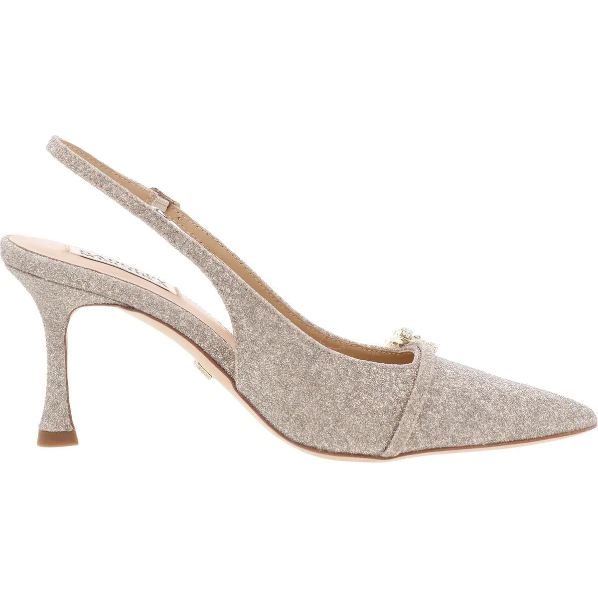 Ann Marie Womens Embellished Slingback Heels