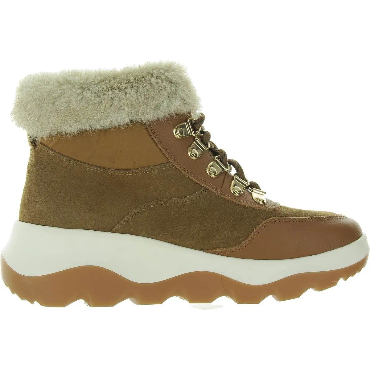 ANTE Womens Lace-Up Man Made Winter & Snow Boots