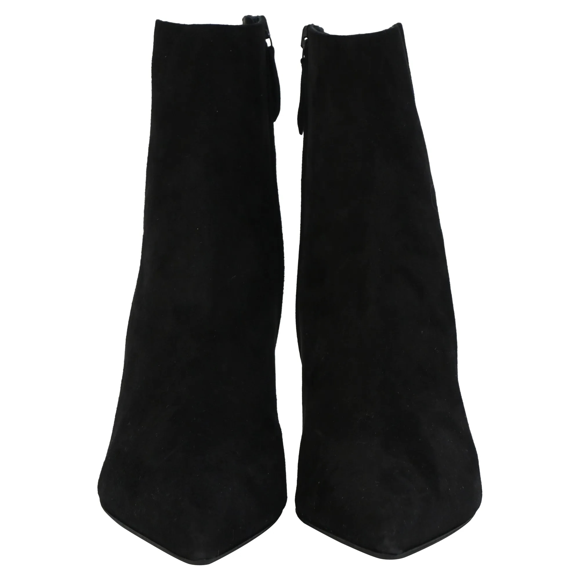 Aquazzura Matignon Boots in Black Suede