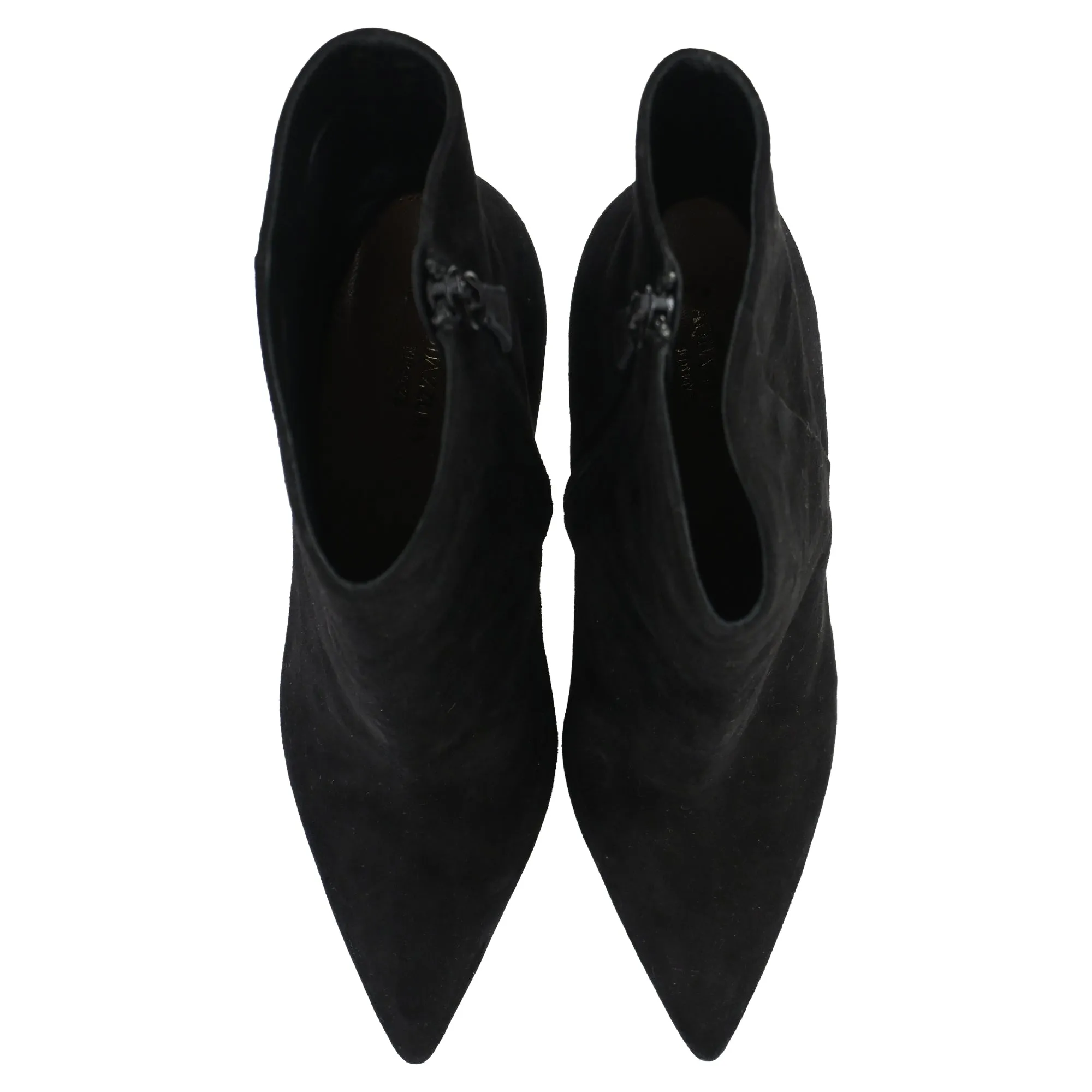 Aquazzura Matignon Boots in Black Suede