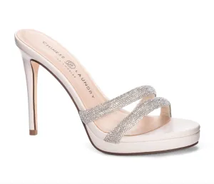 Ariana Stiletto Heels In Cream