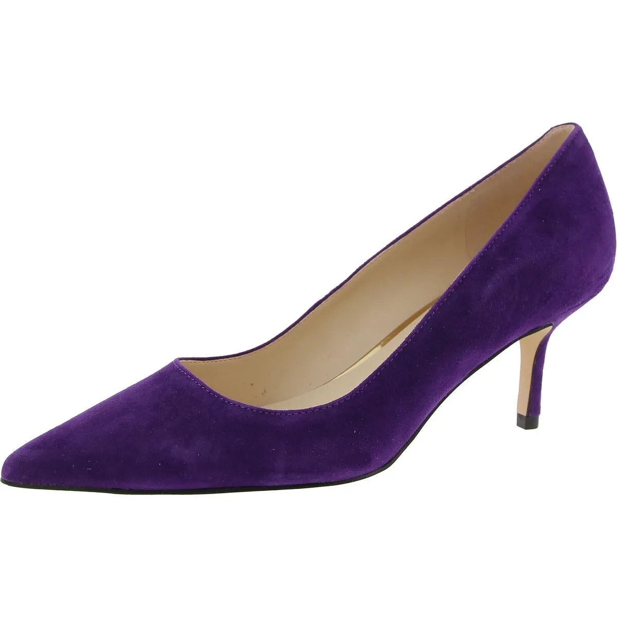Arlene Womens Pointed Toe Slip On Pumps