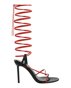 Azha X5 Wrap Tie Heels