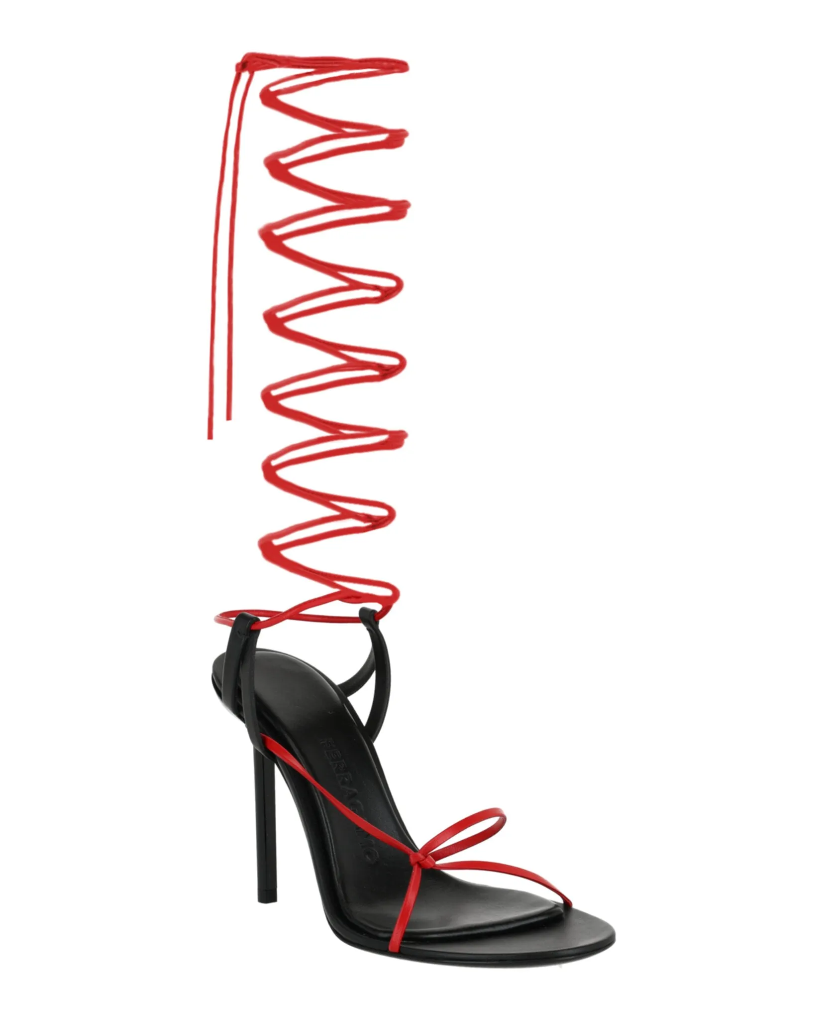 Azha X5 Wrap Tie Heels