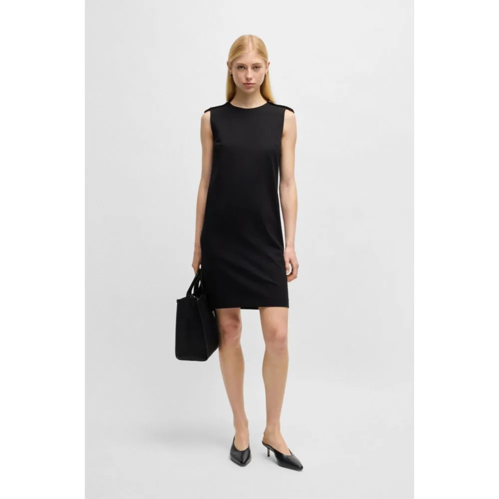 Backless mules in nappa leather