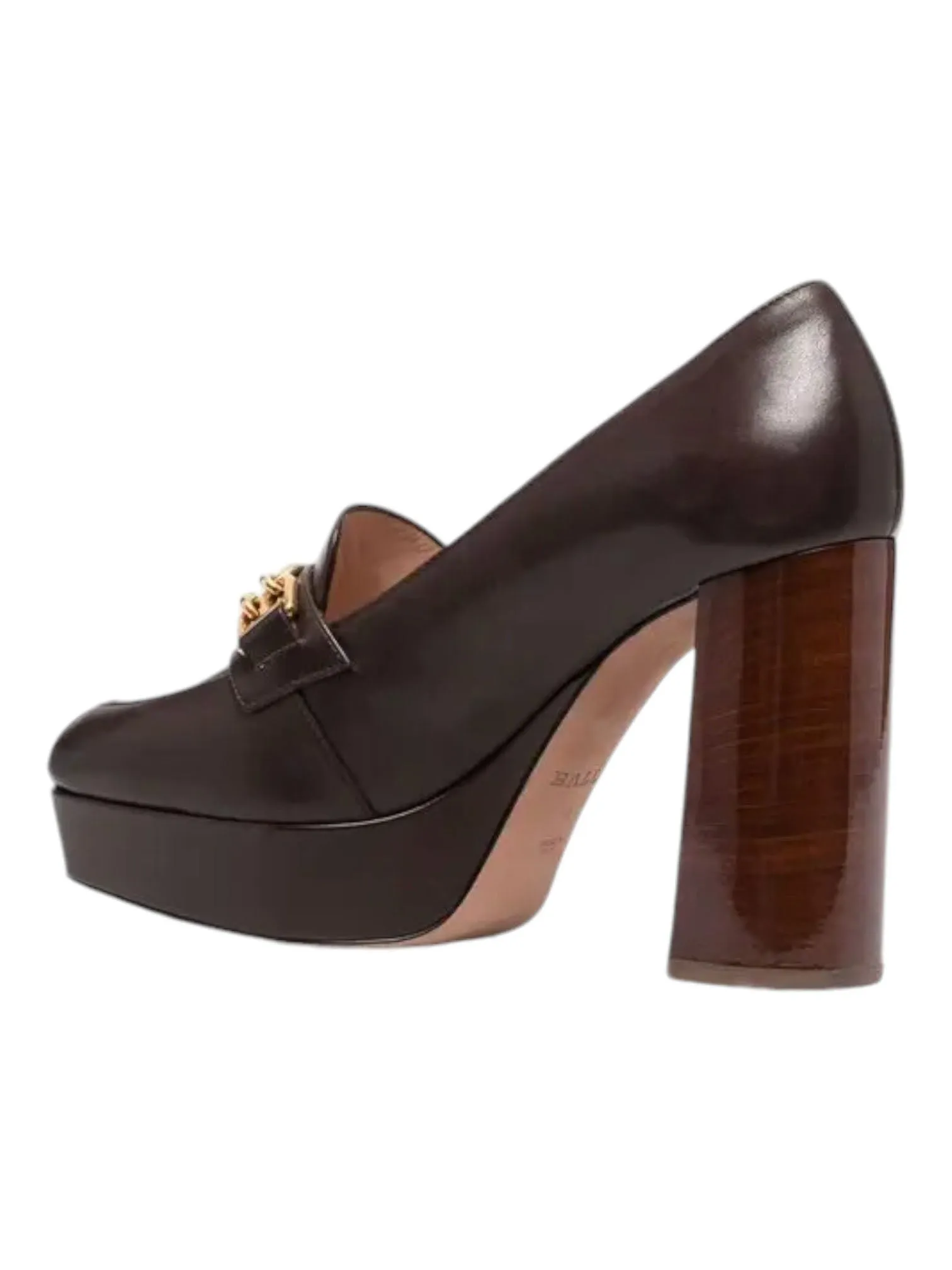 Bally Deasia 6239471 Women's Ebano Leather Pumps