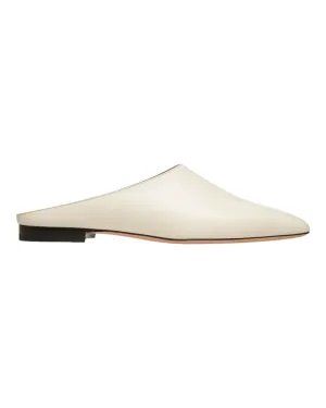 Bally Nara 6303413 Ladies Bone Flat Leather Pumps