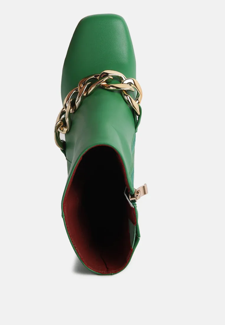 bambini high platform ankle boots