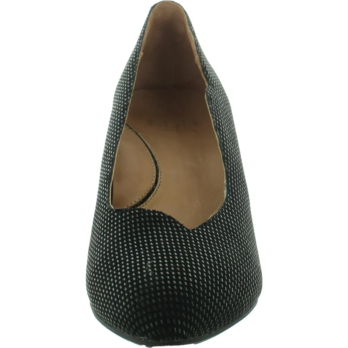 Bamelle Womens Leather Asymmetric Pumps