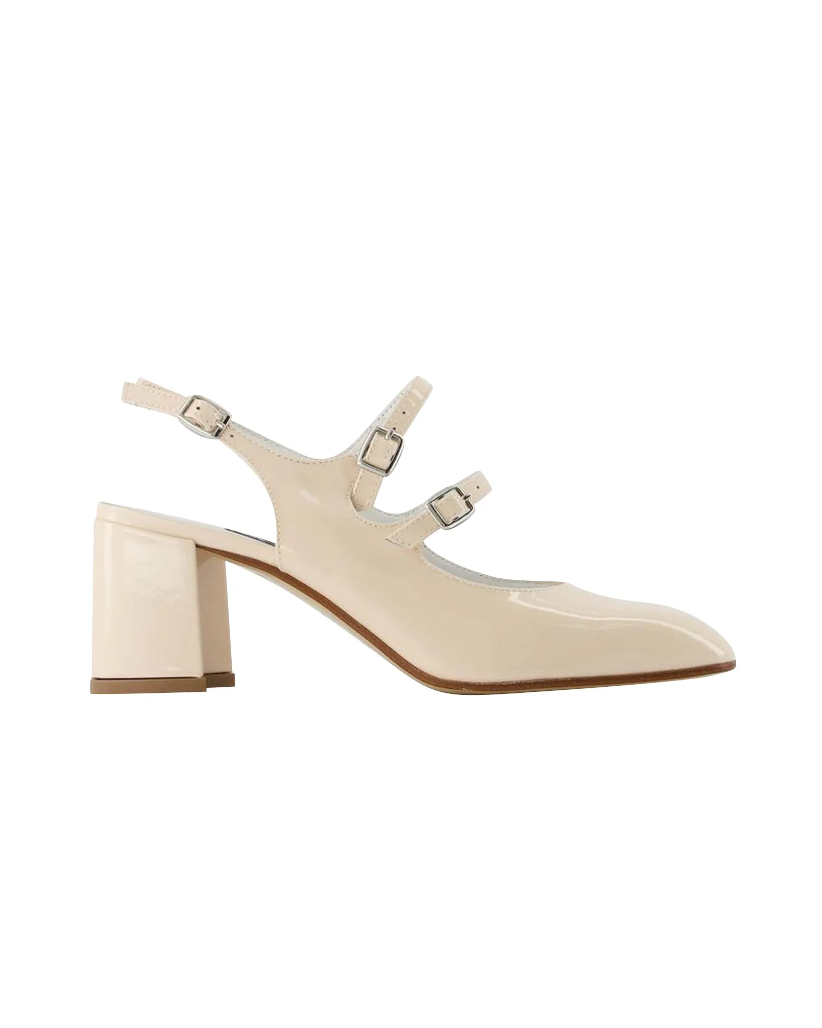 Banana Pumps - Carel - Beige - Patent Leather