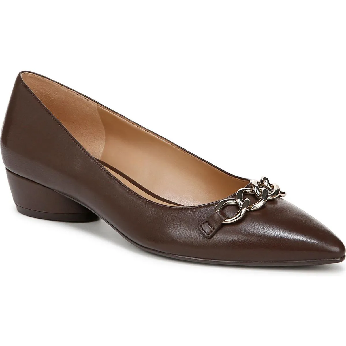 Becca Womens Chain Dress Pumps