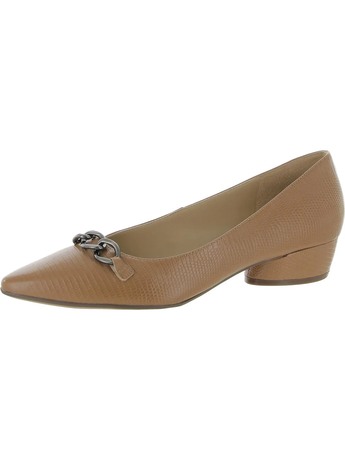 Becca Womens Chain Dress Pumps
