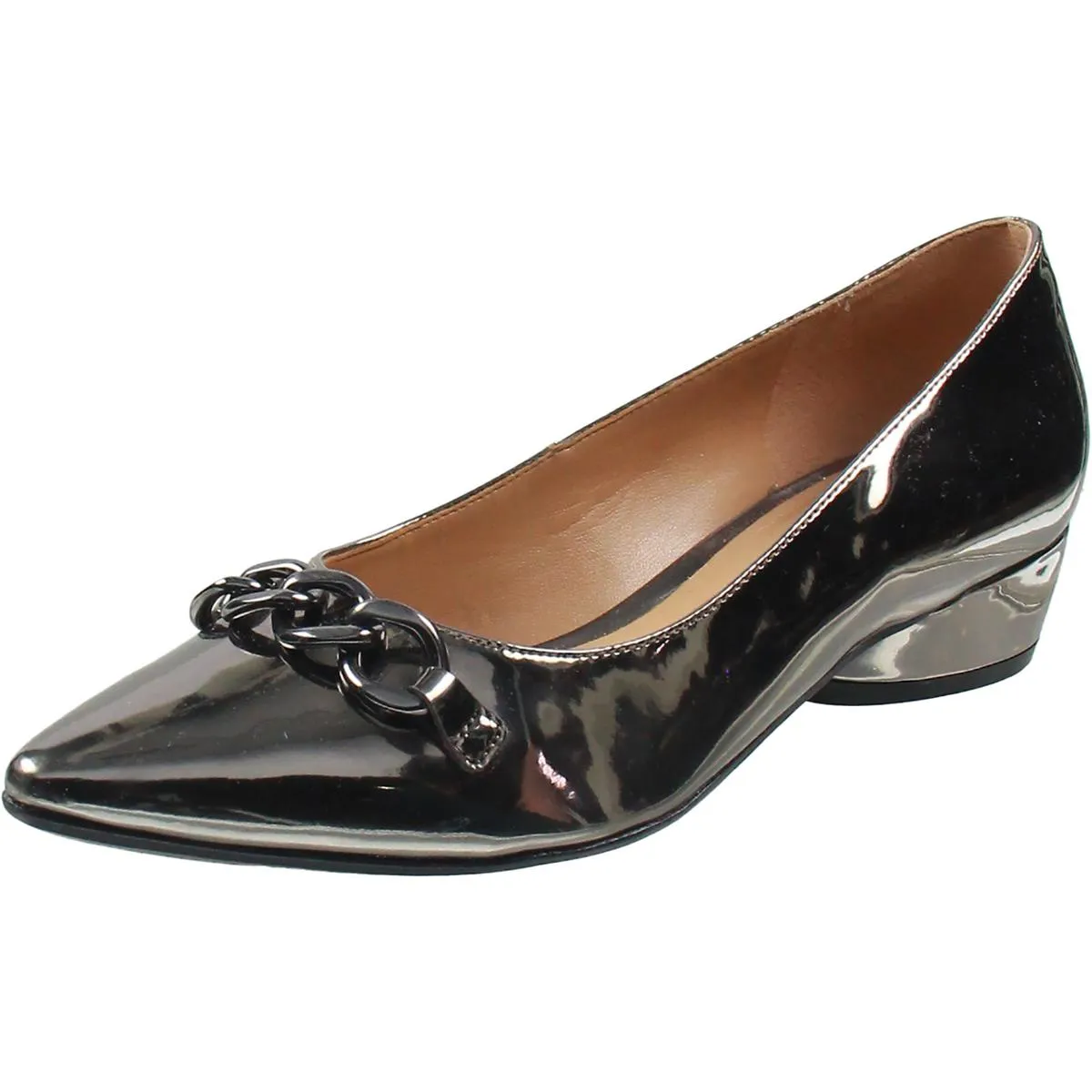 Becca Womens Chain Dress Pumps