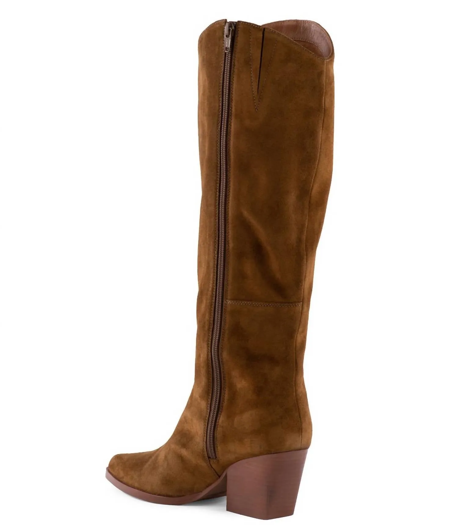Begging You Tall Boot In Cognac