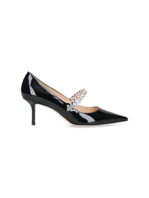 Bing 65" Pumps  Black Patent
