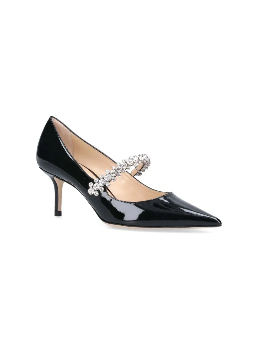 Bing 65" Pumps  Black Patent